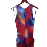 Rebecca Vallance Del Prado Multicolor Midi Dress sz S Red Photo 4