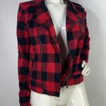 Hudson Jeans Hudson Cynic Moto Jacket Tundra Plaid Photo 13