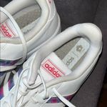 Adidas White and Red floral Sneakers Classic Design Photo 1