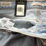 Levi's  Ribcage Straight Ankle Jeans Light Wash High Rise Denim Blue 30x27 NWT Photo 4
