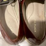 Anthropologie ALL BLACK by  | Brown Patent Lace Up Shoes Yellow Sole Oxford | 5.5 Photo 4