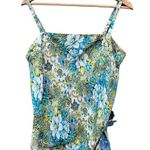 Old Navy  women's maternity floral silk tank top size large Photo 0