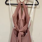 Azazie A-Line Pleated Chiffon Floor-Length Dress Size A2 Photo 9