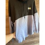 PINK - Victoria's Secret Pink Victoria Secret Pullover high neck sweater Love Pink Gray purple Photo 4