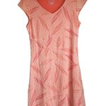 Merrell Women Cap Sleeve Opti-Wick
Alexandra Dress V- Neck Coral Leaf Print Photo 1