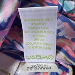 Lilly Pulitzer  Women's Sleeveless Stacey Top Blue Current Drop Me A Lime Small Photo 4