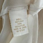 NEW/NWT Gold Hawk Ivory Silk & Black Lace Dolman Sleeve Blouse Size Medium Top Photo 4