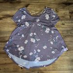 SO purple floral top Photo 0