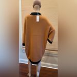 VICI Black and DarkTan Oversized Sweater Dress or Tunic Photo 1