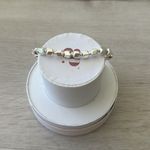 Bomb Party Tell Me About It Stud Bracelets OS EUC IN BOX Silver Photo 5