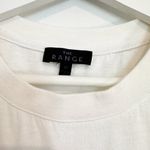 The Range  White Substance Cotton Dress Casual Minimalist Neutral Size Medium‎ Photo 6