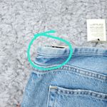 Levi's READ Premium 501 Mini Waist Jeans Light Wash Blue Ripped Size 34 x 30 Photo 4