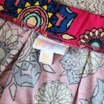LuLaRoe  Madison Pink Floral Skirt SIZE 3XL Photo 2