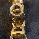 Ellen Tracy Gold Gemstone Watch Photo 1