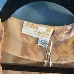 Floral Sheer Kimono Tan Size M Photo 2