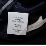 J.Crew Women's B9335 Navy Blue Cotton Dress Pull On Zip Up Pencil Skirt Size 0 Photo 3