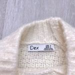 White Cable Knit Sweater S Photo 1