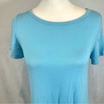 White floral kimono and sky blue dress size medium Photo 4