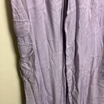 Anthropologie By Palazzo Utility Pants Cargo Wide Leg Lilac Purple Pull On Sz 10 Photo 13