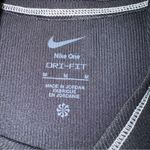 Nike  One Dri-Fit Fitted Training Black Racerback Tank Top Photo 1