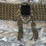Victorian Revival Mesh Bracelet Gold Photo 5