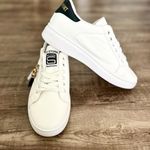 White & Black Women’s Casual Sneakers with Tassel Embellishment Size 7 US Photo 1
