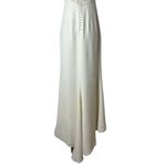 Alexandra Grecco Viola Silk Wedding Gown Ivory Size 8 Open Back White Photo 11
