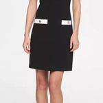 Tommy Hilfiger Petite Scuba Crepe Two Pocket A-Line Dress Size 28 Like New Photo 0