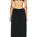 AGENT PROVOCATEUR Black & Gold cut out midi Christiana Cover Up Dress 6 Photo 2