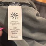 Athleta High Rise Lightning Chaturanga Capri Cropped Black Gray Womens Size S Photo 4