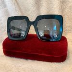 Gucci Black Oversized Square Sunglasses GG0328S Photo 6