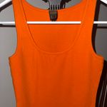 Orange Sleeveless Mini Dress US M Size M Photo 2