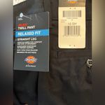 Dickies NWT  Women’s Flex Twill Pants Black Size 10 Short | Straight Leg Workwear Photo 3