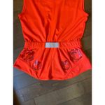 Adidas NWT  Stella McCartney Climachill Solar Red Running Tee size xs Photo 5