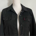 Levi's Levi’s • Cropped Classic Black Denim Jacket Photo 1