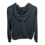 SheIn Female Figure Outline Long Sleeve Hoodie Black White Cotton Blend Small Photo 1