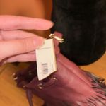 No Boundaries NWT-red fringed shoulder bag Photo 3