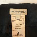 Emporio Armani Womens Antinea Dress Pants Wide Leg Black 6 Photo 2