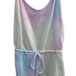 Wildfox Swim Dream Pool Party Romper Pastel Tie Dye Terrycloth Cover NWT Large Photo 2