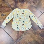 Cuddl Duds  Honeycomb Fleece Pajama Top & Pajama Joggers Set Mint Dogs XS Photo 13