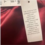 Bar III NWT  small sweet wine leggings. Snap and zip closure. Photo 3