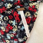 Free People Vibe Check One Piece Black Ditsy Shell Size Medium Boho Photo 8