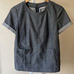 Halogen cute denim top Photo 0