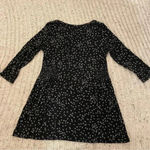 Motherhood Maternity  black tunic dandelion long-sleeve shirt, size medium​‎ Photo 1