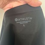 Athleta  Fiore Black‎ Floral Strappy Bikini Bottoms Large Photo 5
