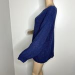 Workshop Republic Clothing Workshop Republic Blue Boucle Knit Sweater Photo 0