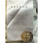 Sézane Sezane Women's Size 36 White Belted Waist Shorts Button Fly EUC Photo 2