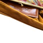 Patricia Nash NEW Leather Spring Lily Savena Italian Leather Wristlet Clutch Photo 8