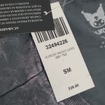 Hot Topic KUROMI BY SANRIO MAGIC CARD BABY TRE GRAY ACID WASH JUNIORS SMALL NEW WITH TAGS Photo 7