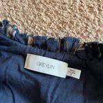 Greylin  small navy metallic dress Photo 8